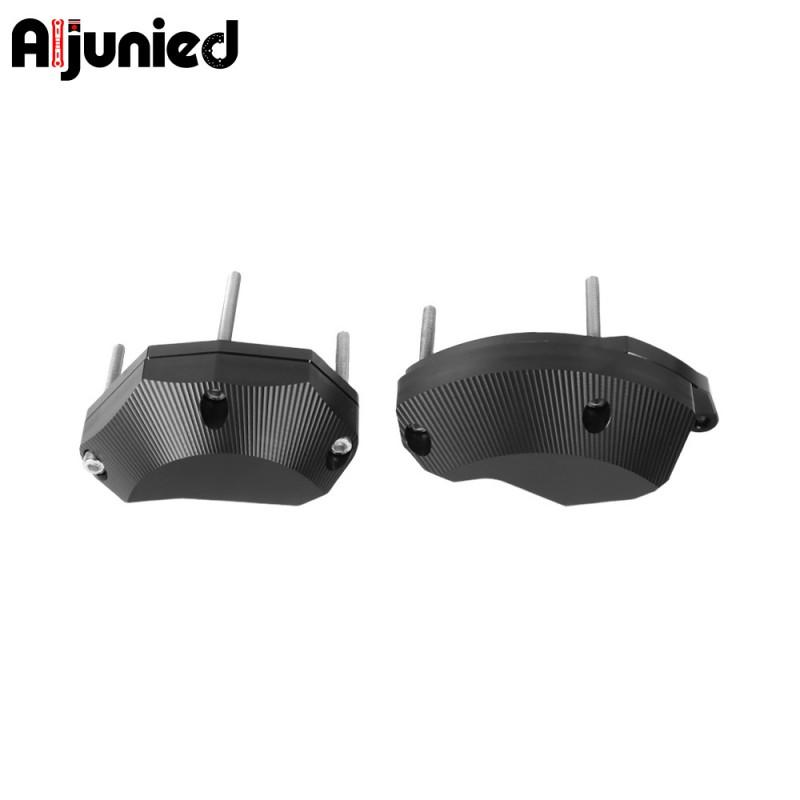 Aluminum POM Engine Guard Blocks Kawasaki Ninja ZX-10R 2011-2020 Left Right Side Crash Protectors