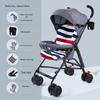 Lightweight Folding Umbrella Stroller with Reclining Seat for Babies and Toddlers