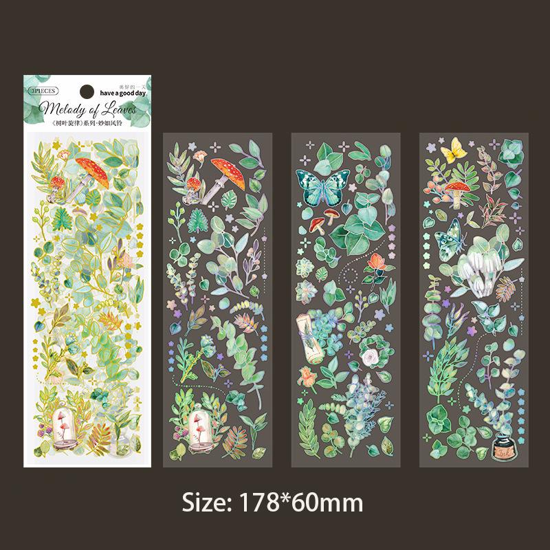 

3 шт./упак. наклейки с цветами для домашних животных Guka, прозрачный материал для скрапбукинга или украшения Daliy