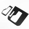 AIRSPEED for Subaru Forester 2025 2026 Soft Carbon Fiber Gear Shift Panel Cover Center Console Interior Trim Black, General Version