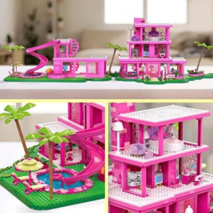 Construction Set - MEGA - Dream House - 4 Mini-Dolls - 1795 Blocks - Multicolored