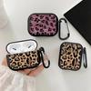 Earphone Cases Cover Case For Airpods 4 3 Pro2 Pro3 2 1 Pro Cartoon Leopard Print Pattern