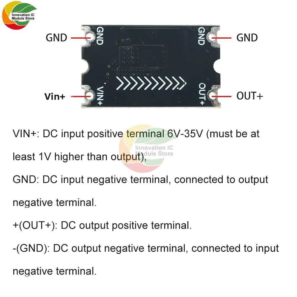 DC-DC Step-down Module 6-35v To 5v 12v 8a High-performance Low Internal Resistance Voltage Regulator Board