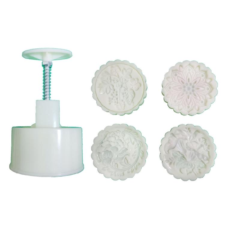 Ручная пресс-форма для украшения лунных пряников Форма для лунных пряников Инструмент для выпечки для выпечки лунных пряников 1