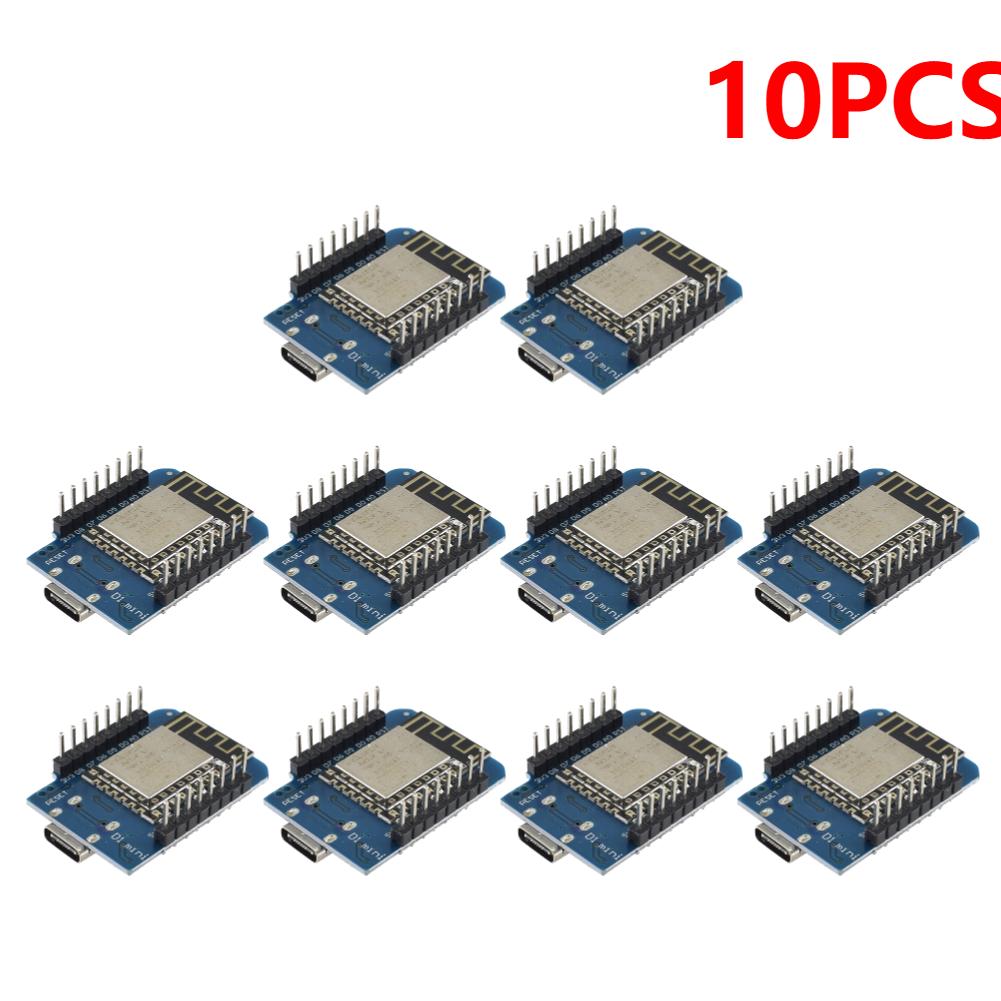 10-1PC ESP8266 ESP-12F D1 Mini NodeMcu Lua WIFI CH340 Development Board WLAN WiFi Internet Development Board for Arduino Boards