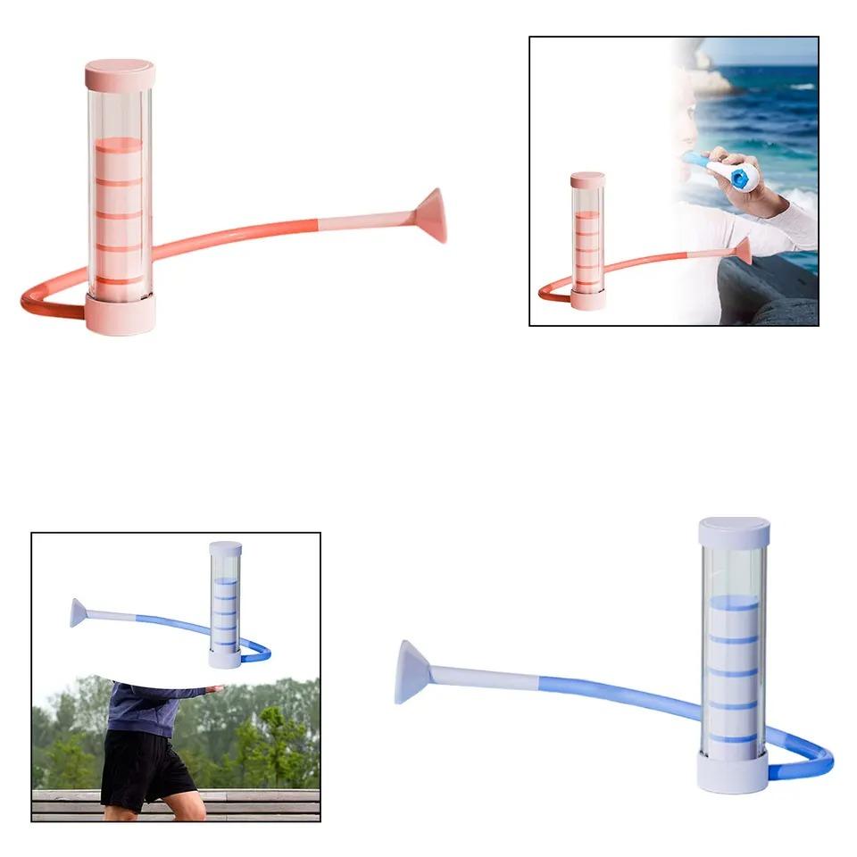 Breathing Exercise Device Portable Deep Breathing Trainer Lung Trainer for Enhanced Strength and Endurance Swimming
