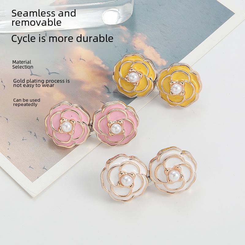 İnci Kamelya Ayarlanabilir Bel Sıkılaştırma Tokası Kotlar İçin