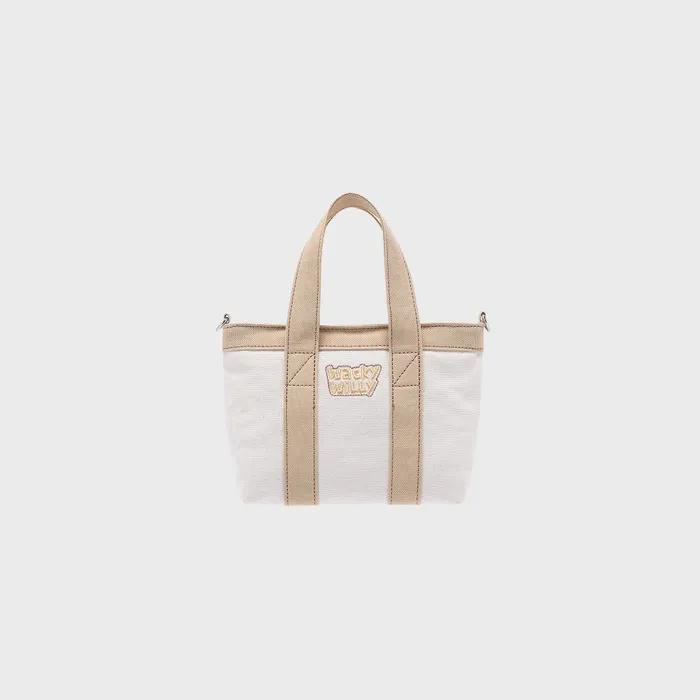 Canvas Mini Tote Bag Beige