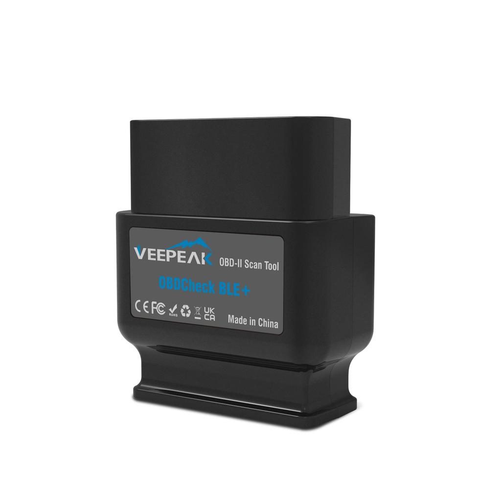 Veepeak OBDCheck Bluetooth OBD2 Adapter Diagnostic Tester ELM327 iOS Android BimmerCode BLE+ - 4.0