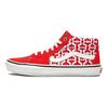 Supreme x Vans Grosso Mid Monogram S - Red Unisex Sneakers White VN0A5KS15XS