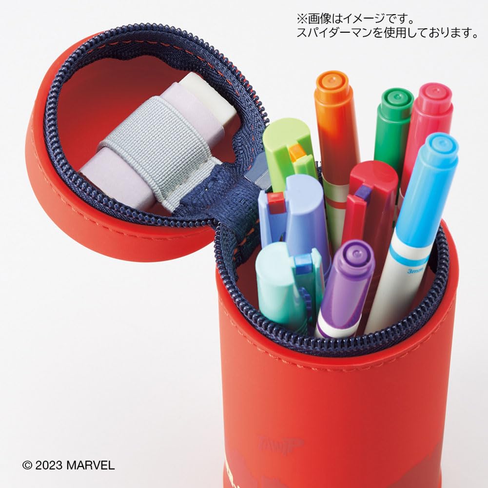 LIHIT LAB Marvel Stand Pencil Case Spider-Man MV7712-101