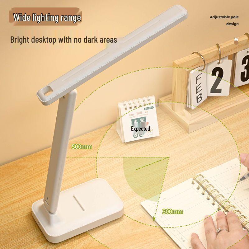 oeny Foldable Dual-Head Rechargeable Desk Lamp