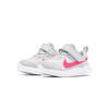 Nike Varsity Leather Low Top Sports Casual Shoes Gray Pink Infant And Toddler CN9397-002