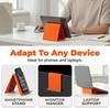 1/2pc Lazy Flexible Foldable Silicone Phone Holder Desktop Tablet Laptop Holder Home Travel Adjustable Multi-Angle Desktop Stand