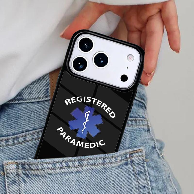 

Ambulance EMS EMT Paramedic Phone Case for iPhone 16e 15 14 13 12 17 Pro Max Plus Air 17pro Cover Coque iPhone 15 Plus