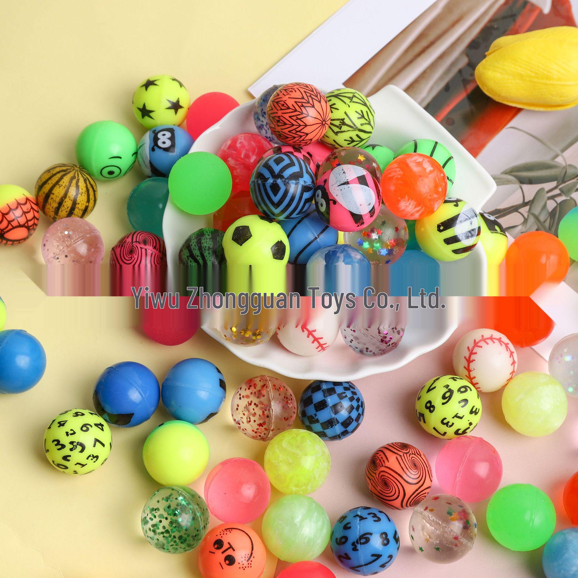 No. 27 Floating Elastic Bouncing Ball for Children - Refill Pack of 100
