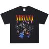 Nirvana T-Shirt, Weicher Stoff, Lässige Alltagskleidung