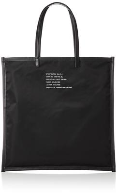 Černá originální taška Tote CHARLTON TWILL TOTE BAG Černá [Manhattan Portage] Štítek] [Oficiální]