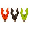 Wind Resistant and Antislip Fishing Rod Holder Head Elastic Silicones with Stable Aluminum Alloys