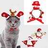 Headwear Christmas Old Man Dog Cat Headgear Dog Cat Dress Up Funny Headgear Pet Christmas Headgear