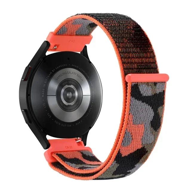 20mm 22mm Nylon Strap For Garmin Forerunner 55 165 265 255 Replacement wristband for Gramin Active 5/Vivomove Trend/Vivoactive 5