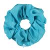 Striped silk chiffon scrunchie