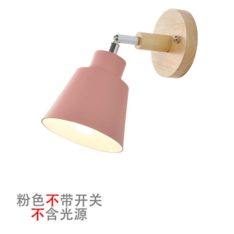 

Скандинавские деревянные настенные светильники с выключателем-молнией, современный настенный светильник, прикроватная лампа для спальни, настенный светильник-макарун, свободно вращающийся