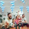 2025 Triangle Oktoberfest Flag Banner 20Pcs/set Themed Bunting Oktoberfest Flags Oktoberfest Party hanging flag decoration