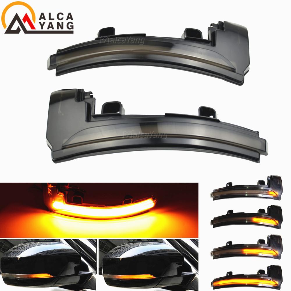 2X Dynamic LED Side Mirror Blinker Light Turn Signal Lamp For Land Rover LR4 Discovery Range Rover Sport Evoque MK IV