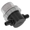 Water Pump Filter In Line Stainer Barb ABS 3 8in 1 2in Output for DC 12V 80 PSI Pumps