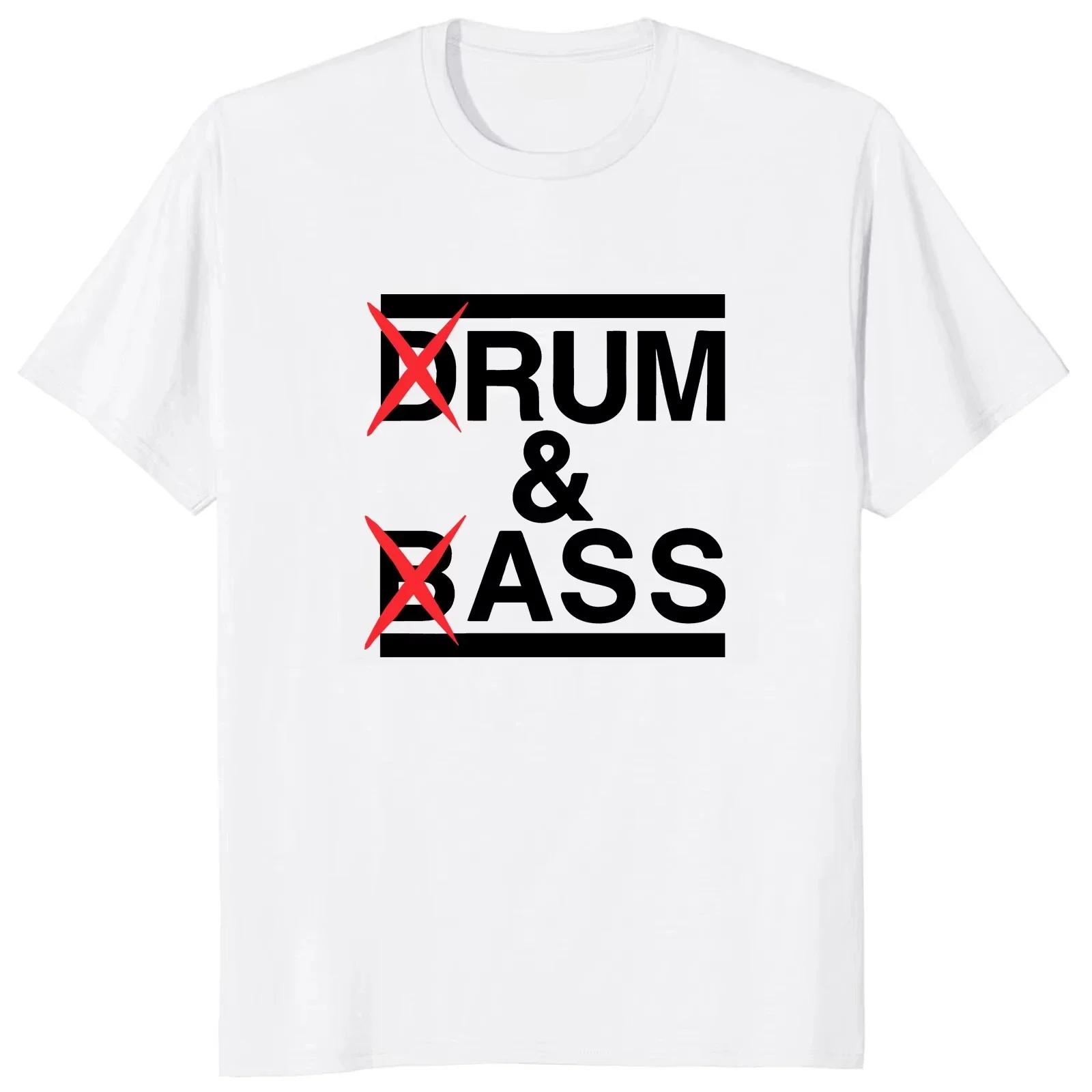 

Смешная футболка Drum and Bass Любители рома и задниц Шутки Y2k С коротким рукавом Мягкая Унисекс С круглым вырезом Летняя футболка Топы EU Размер Женская одежда 4XL