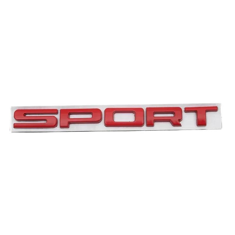 3D Metal  Letters SPORT Logo Car Rear Boot Trunk Emblem Badge Sticker Decal