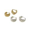 Korean Style Irregular Luxury Geometric Hoop & Stud Earrings for Women - Trendy and Versatile Fashion Jewelry