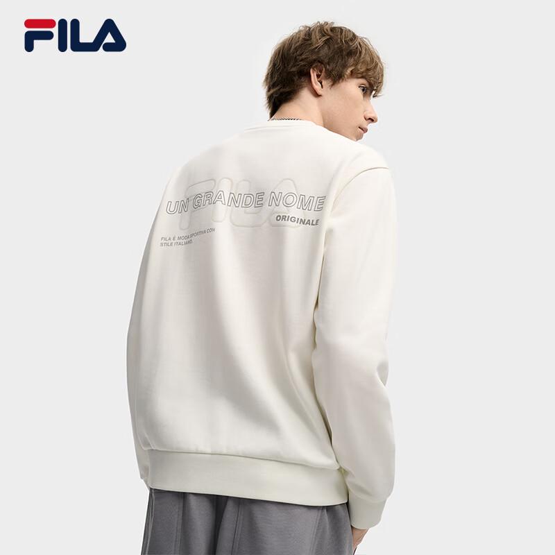 Fila Men's Casual Crew Neck Pullover Sweatshirt