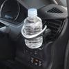 Tsuchiya Yac Universal Drink Holder for Cars (Black/Silver) PF-354
