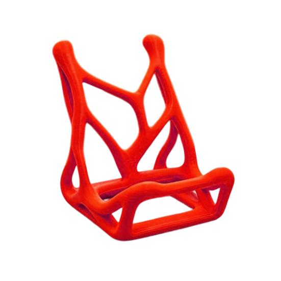 Mobile Phone Holder 3D-Printed Stand Thin Skeleton-Inspired Phone Lightweight