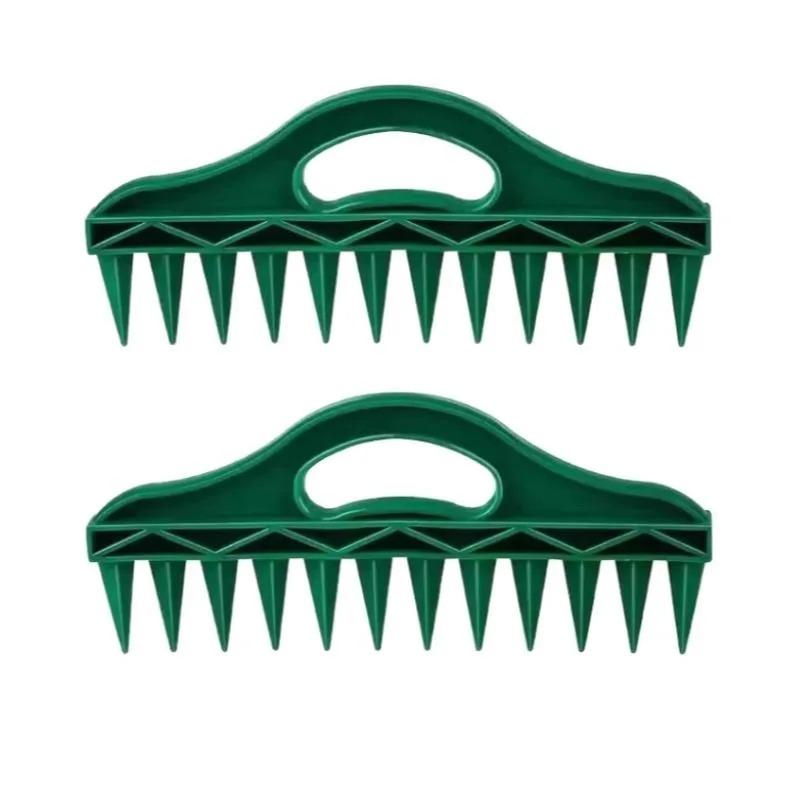 

1/2/3PCS Seeding Hole Puncher Soil Quick Hole Punching Gardening Seed Spacing Tool Vegetable Plant Sowing And Cutting Tool 2PCS