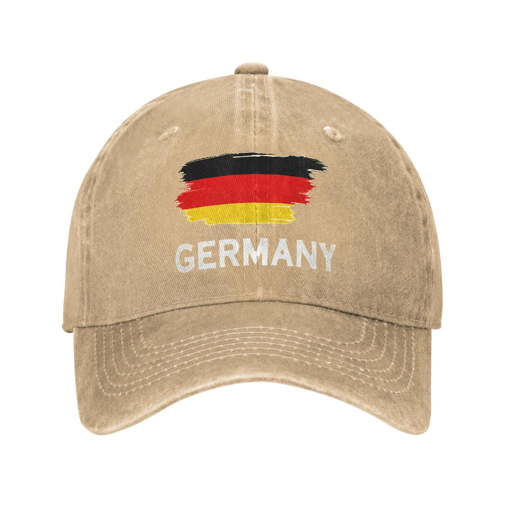 Deutschland Flag of German Casual Baseball Cap Summer  Trucker Hat Kpop Rock Snapback Cap Men Women Fitted Retro Baseball Caps