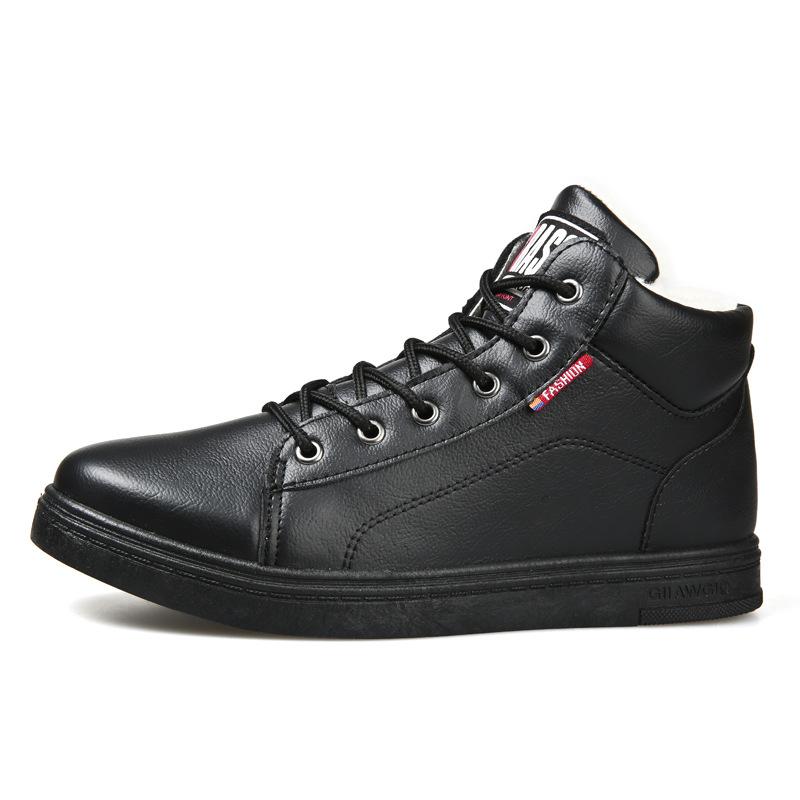 Fashion Men Boots Winter Plush Fur Warm Snow Boots Men Sneakers Boots Men Fashion Ankle Boots Casual Shoes Botas Hombre Rtg5