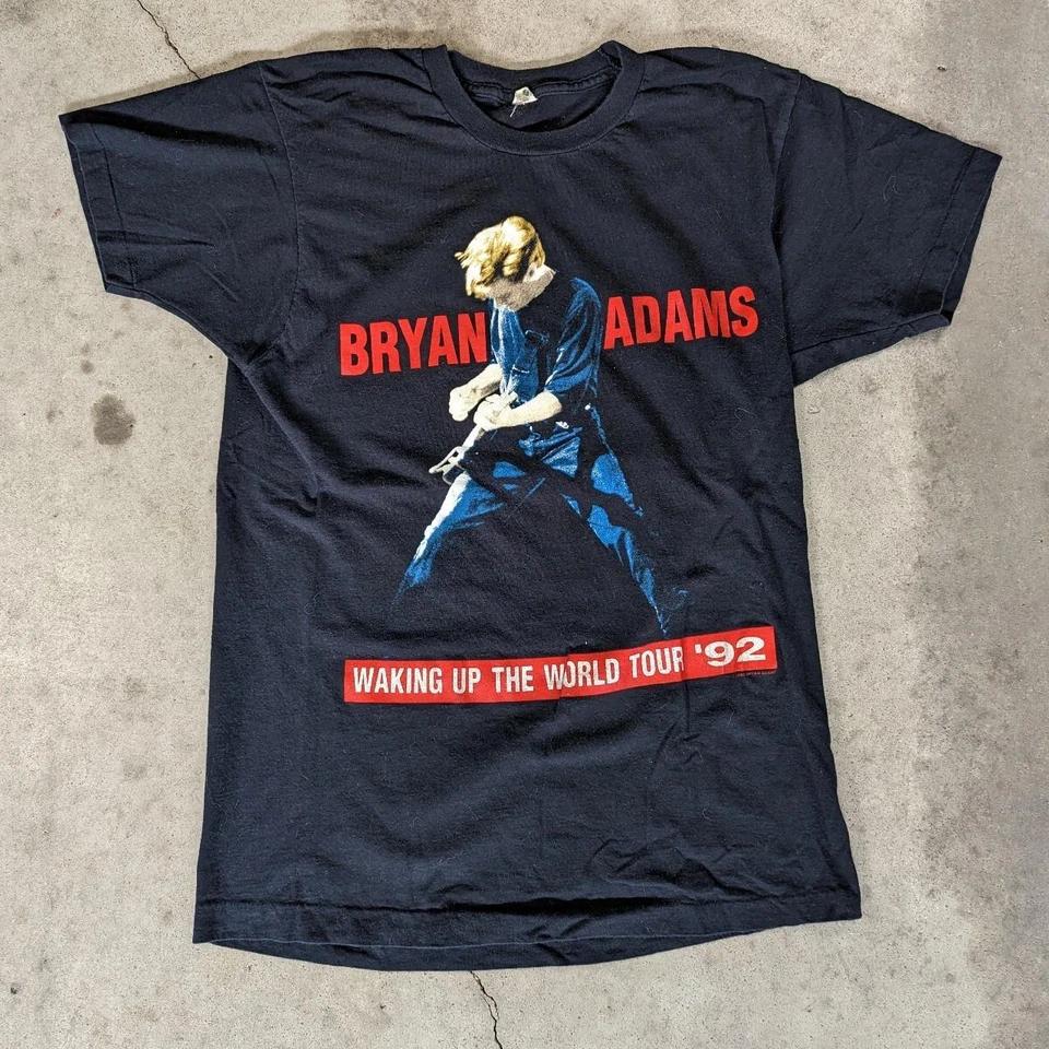 Vintage Bryan Adams Waking Up The World 1992 concert tour T-shirt S