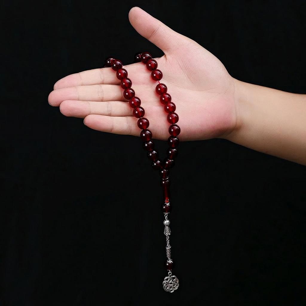 33 Perlen Gebetsarmband Leichtes Tasbih Anbetungs Rosenkranz Handgefertigte Gebetsperlen Muslimisches Religiöses Armband Für Das Gebet