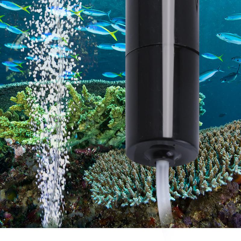5V 1W Mini Aquarium Sauerstoff Luftpumpe Aquarium USB Silent Air Kompressor Tragbare Angeln Oxygener