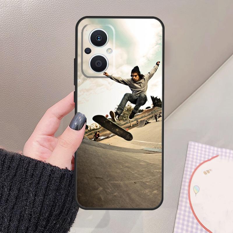 Cool Skate Funda For OPPO Reno 14 10 11 12 13 Pro 12F 11F 13F 14F 7 8 Lite OPPO Find X9 X8 X6 Pro Case