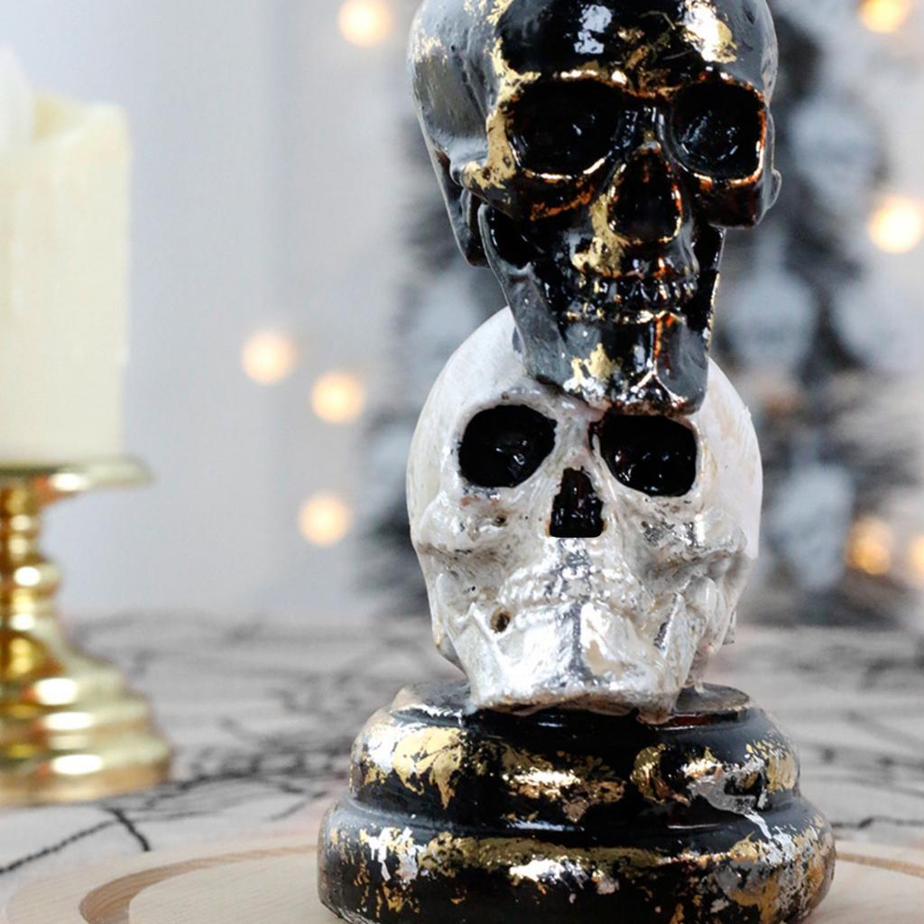 Two-color Resin Candle Holder Home Desktop Decoration