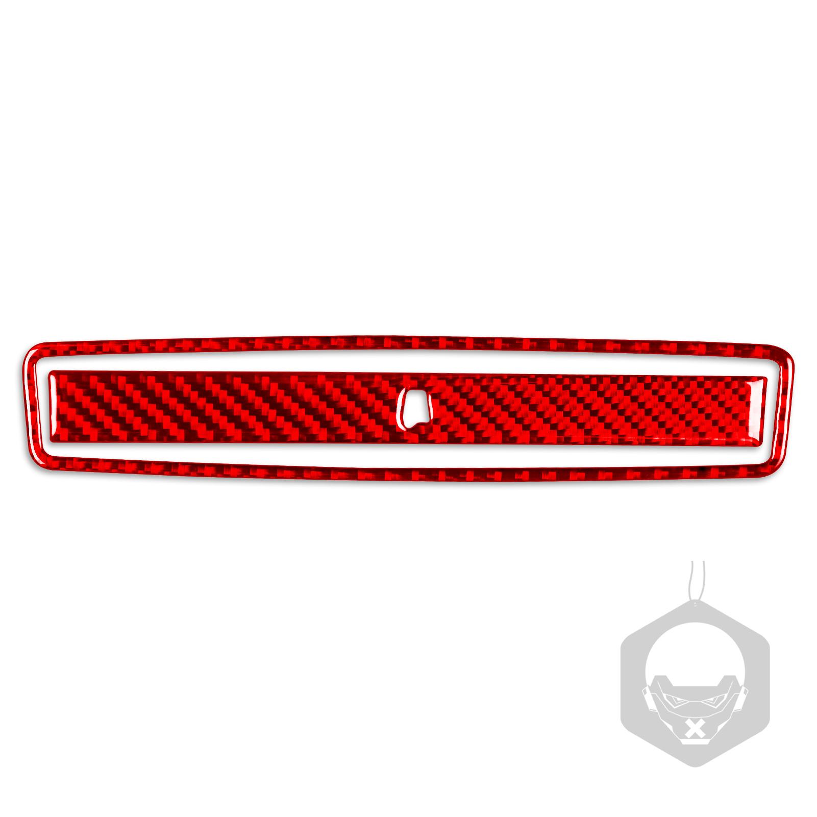 

For Benz B Class W245 2005-2011 Carbon Fiber Back Row Cup Holder Frame Trim Cover Car Interior Accessoriers Decoration Sticker красный