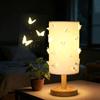 3D Butterfly Decorative Bedside Ambient Lamp Warm Glow Fabric Table Lamp  Home Decor