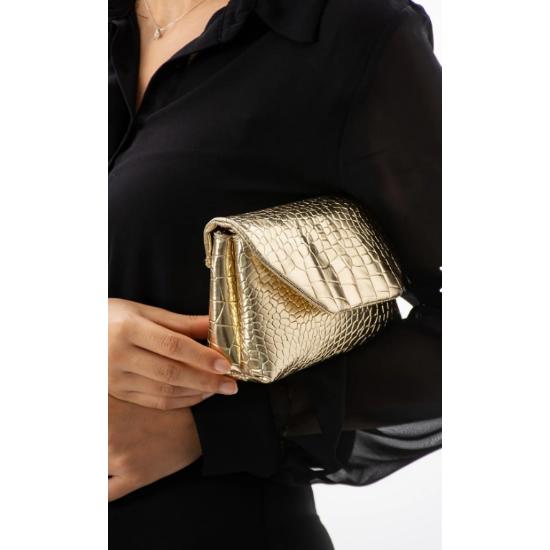 Uzun Askılı Krok Clucth Jake Kadın Çapraz Çanta