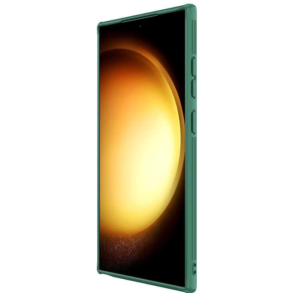 Etui Nillkin Camshield Pro Pancerne Z Osłona Na Aparat Do Samsung Galaxy S24 Ultra - Zielone