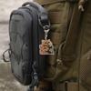 6Pcs Set Key Chains Pendant Cute Toast Cat Dog Shape Key Rings Stylish Jewelry