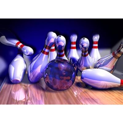 Pittura diamante 5D fai da te Bowling scenario Full Drill Resina Strass Diamante Ricamo Punto Croce